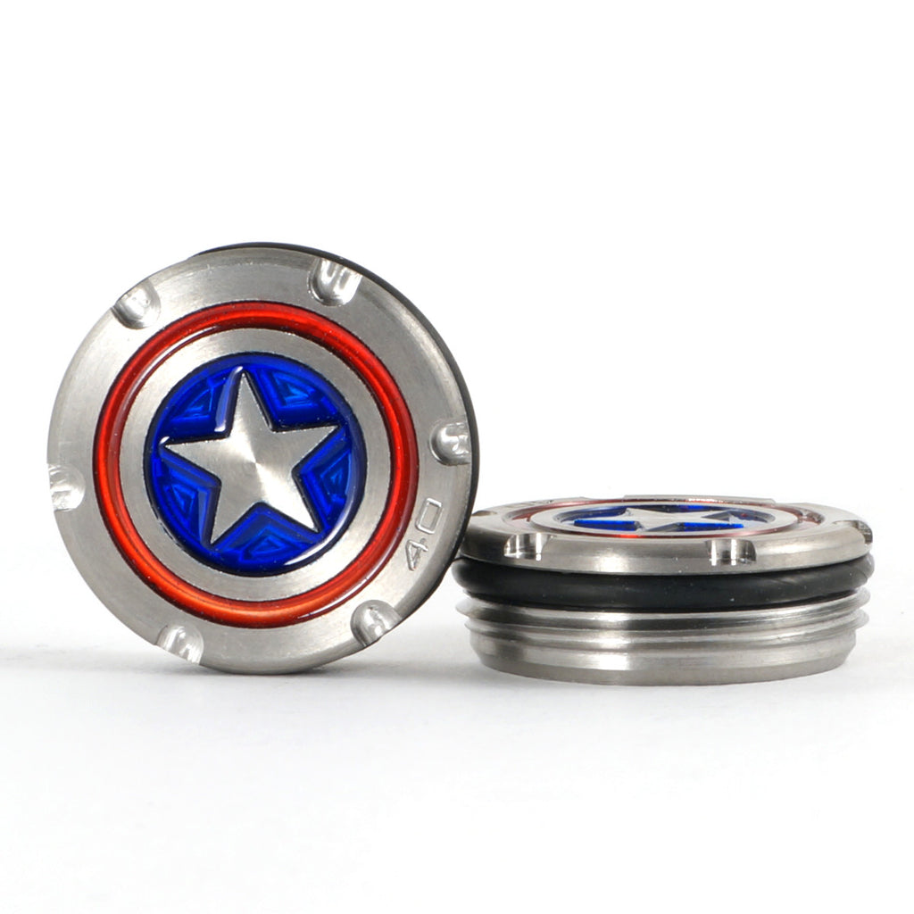 2 of Deluxe Tour Style Weight for Putters, Captain America