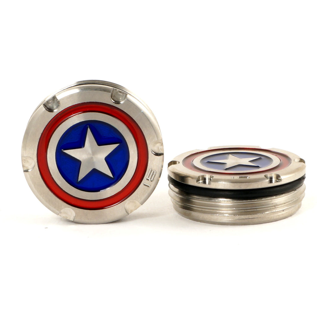 2 of Deluxe Tour Style Weight for Putters, Captain America